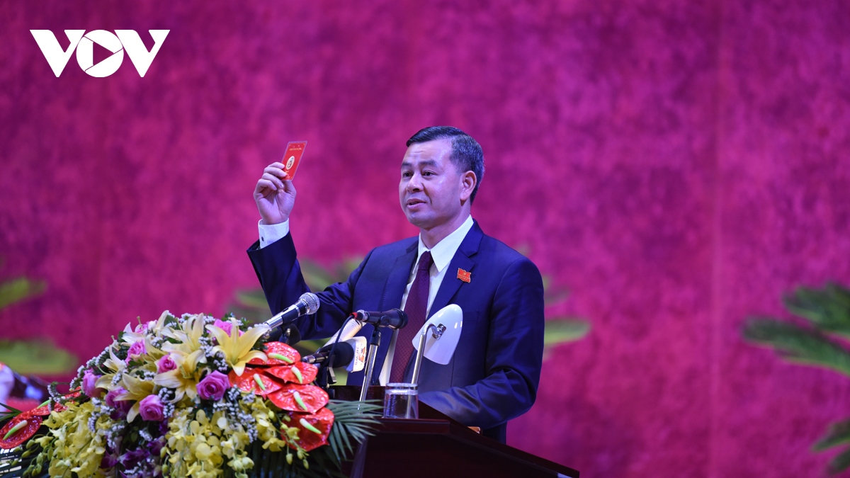 Ông Ngô Văn Tuấn được bầu giữ chức Bí thư Tỉnh ủy Hòa Bình khóa XVII